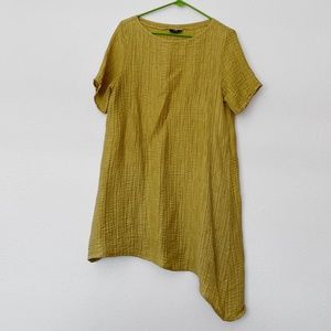 Lisa Bayne Emory Ripple Asym Dress